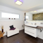 Badezimmer Haus Cremer Fertighaus WEISS