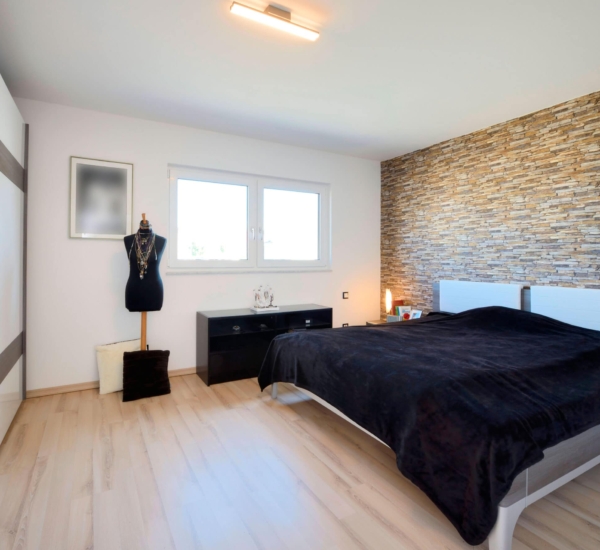 Schlafzimmer Haus Cremer Fertighaus WEISS