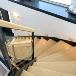 Treppe Haus Cremer Fertighaus WEISS