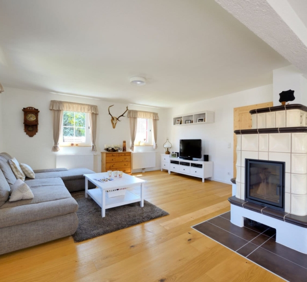 Wohnzimmer Haus Alber Fertighaus WEISS