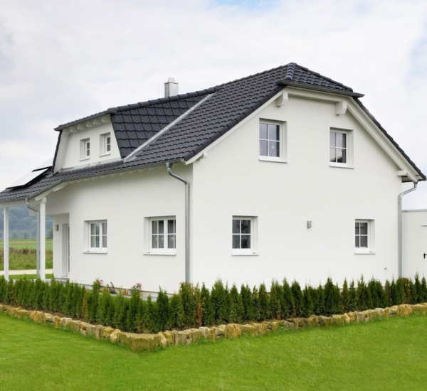 Garten Haus Graner Fertighaus WEISS