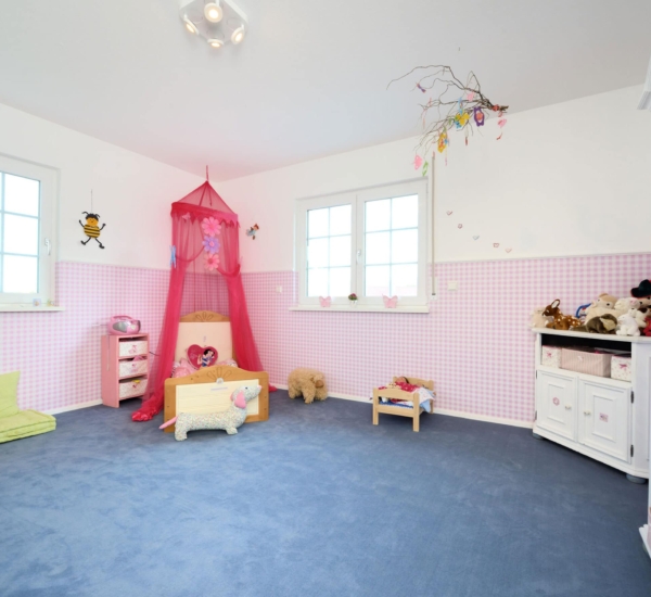 Kinderzimmer Haus Winter Fertighaus WEISS