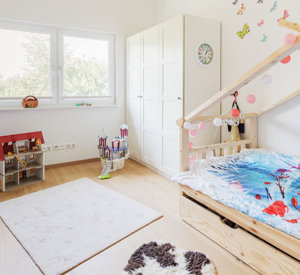 Kinderzimmer im Kundenhaus Seiler von Fertighaus WEISS