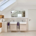 Badezimmer im Haus Hauser von Fertighaus WEISS