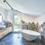 Das Badezimmer im Haus Eichinger von Fertighaus WEISS