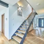 Die Treppe im Haus Eichinger von Fertighaus WEISS