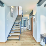 Die Treppe im Haus Eichinger von Fertighaus WEISS