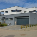 Außenansicht Haus Geyer Holzhaus WEISS