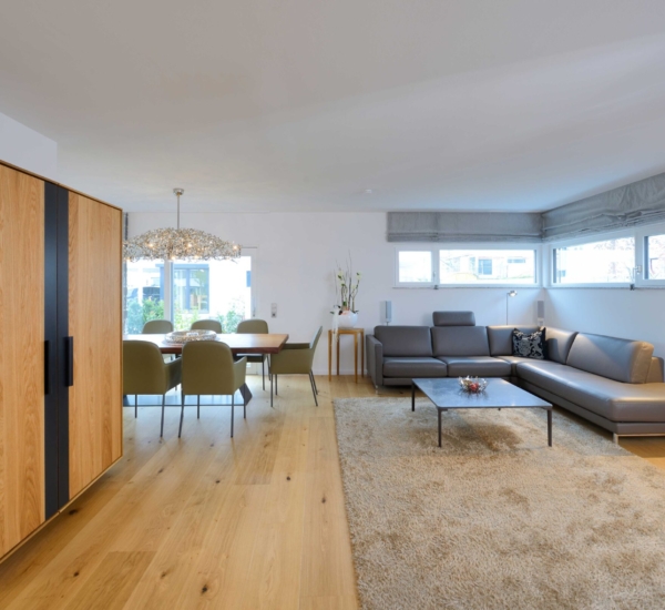 Wohnbereich Haus Geyer Holzhaus WEISS