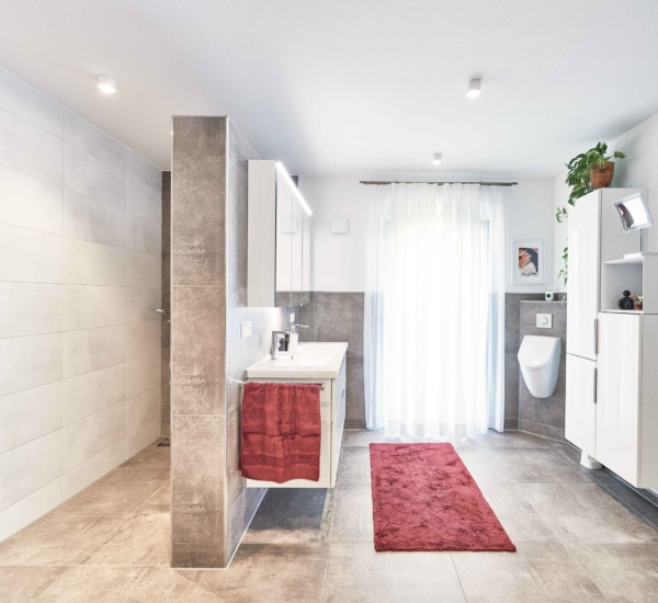 Badezimmer Bungalow Kaspar Holzhaus WEISS