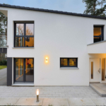Doppelhaus Knüpfer/Schmenger Holzhaus WEISS