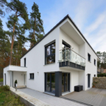 Doppelhaus Knüpfer/Schmenger Holzhaus WEISS