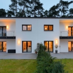Doppelhaus Knüpfer/Schmenger Holzhaus WEISS