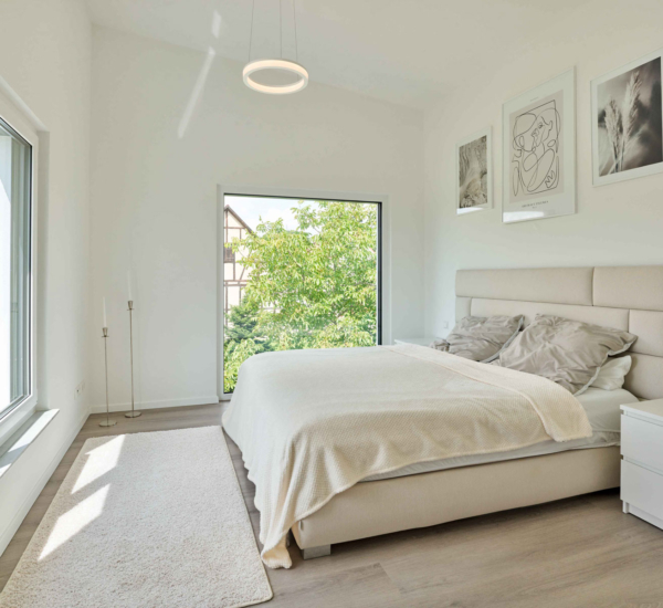 Schlafzimmer Kappes Holzhaus WEISS