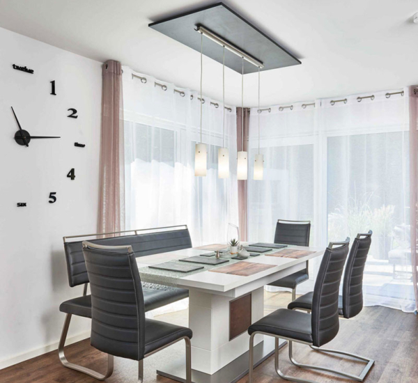 Esszimmer Haus Faber Holzhaus WEISS