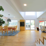Wohnbereich Haus Ingelfinger Holzhaus WEISS