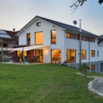 Außen Haus Ingelfinger Holzhaus WEISS