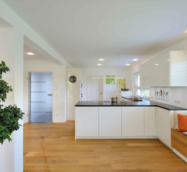 Küche Haus Ingelfinger Holzhaus WEISS