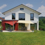 Außen Haus Ingelfinger Holzhaus WEISS