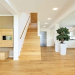 Treppe Haus Ingelfinger Holzhaus WEISS