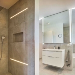 Badezimmer Haus Möller Holzhaus WEISS