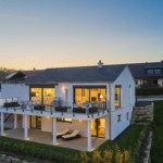 Außenansicht Haus Möller Holzhaus WEISS