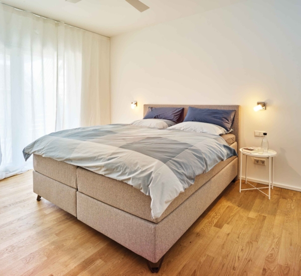 Schlafzimmer Haus Möller Holzhaus WEISS