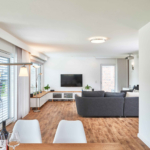 Wohnzimmer Haus Schumacher Holzhaus WEISS