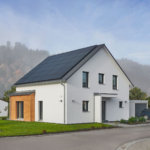 Außen Haus Dahms Holzhaus WEISS