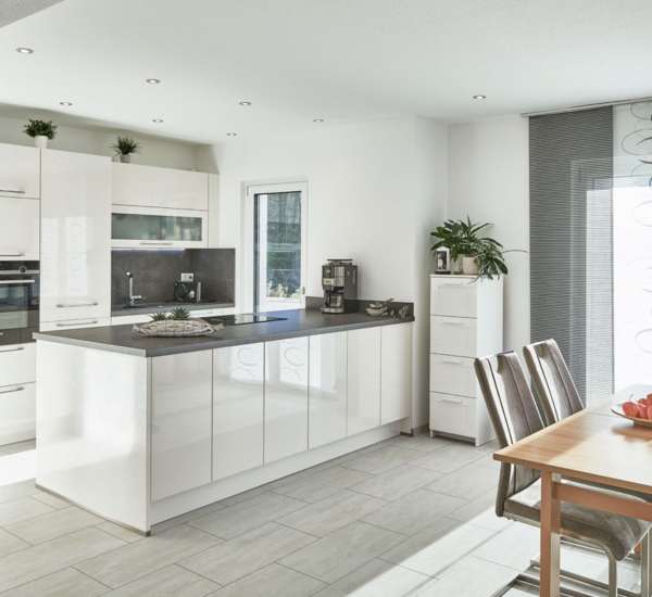 Küche Haus Dahms Holzhaus WEISS