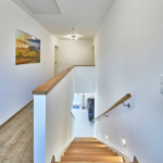 Treppe Haus Dahms Holzhaus WEISS