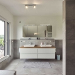 Badezimmer Bad Hendrich Holzhaus WEISS