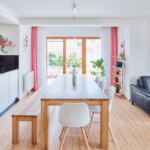 Esszimmer Haus Mosel Holzhaus WEISS