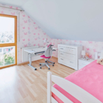 Kinderzimmer Haus Mosel Holzhaus WEISS