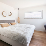 Schlafzimmer Haus Seyfried Holzhaus WEISS