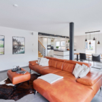 Wohnzimmer Chmel Holzhaus WEISS