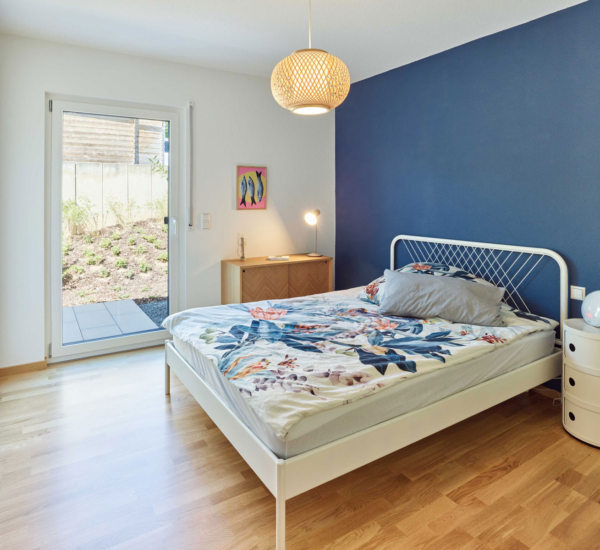 Schlafzimmer CR Holzhaus WEISS