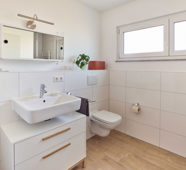 Badezimmer CR Holzhaus WEISS