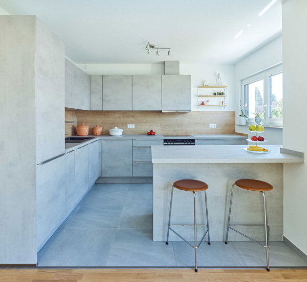 Küche CR Holzhaus WEISS