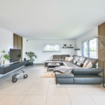Wohnzimmer Haus Dietrich von Fertighaus WEISS
