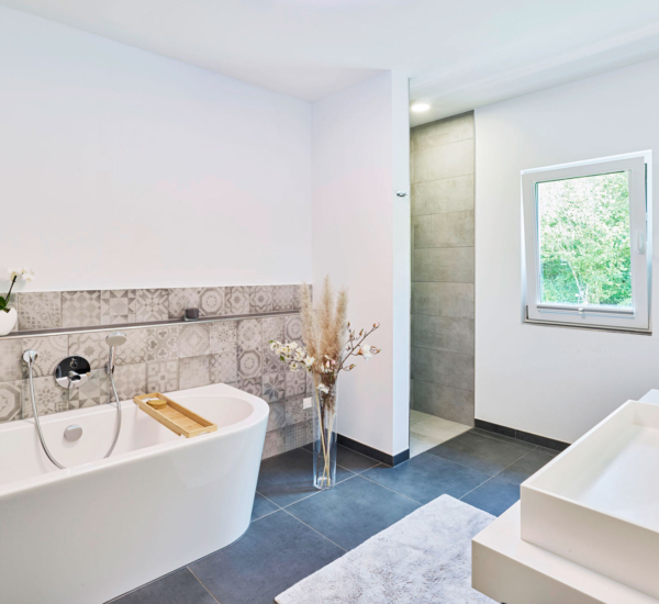 Badezimmer Haus Dietrich von Fertighaus WEISS