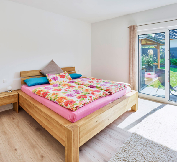 Schlafzimmer Haus Frank von Fertighaus WEISS