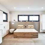 Badezimmer Haus Prokop von Fertighaus WEISS