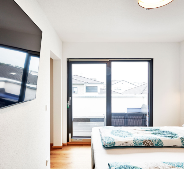 Schlafzimmer Haus Prokop von Fertighaus WEISS