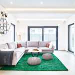 Wohnzimmer Haus Prokop von Fertighaus WEISS