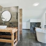 Badezimmer Haus Schlemmel von Fertighaus WEISS