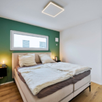 Schlafzimmer Haus Troglia von Fertighaus WEISS