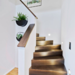 Treppe Haus Troglia von Fertighaus WEISS