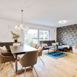 Wohnzimmer Haus Troglia von Fertighaus WEISS